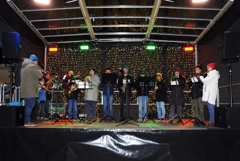 Bläserensemble beim »Nikolo in Laxenburg« (2)