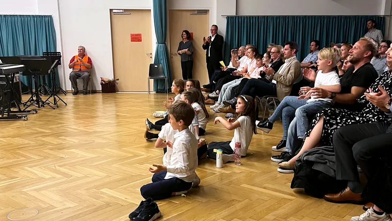 Das Publikum geht mit bis zur letzten Minute!