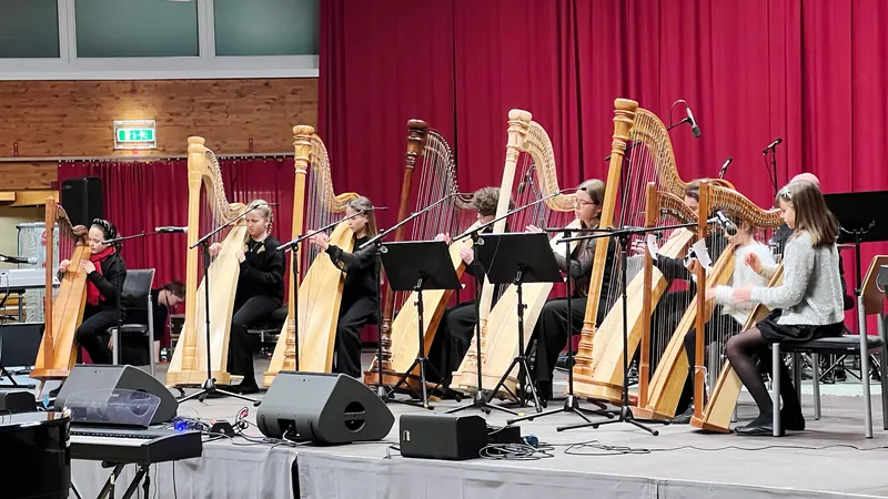 Harfenensemble – „Adiemus“ (2)
