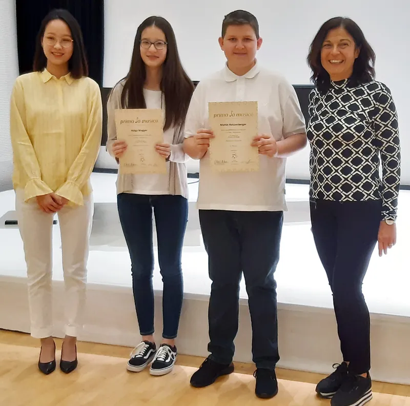 Helga Wagner – 2. Preis, Martin Heissenberger – 1. Preis, AG II